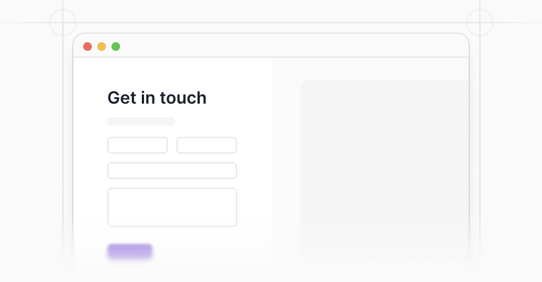 Contact sections